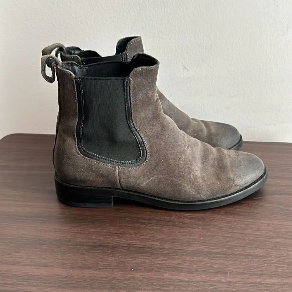Thursday Boot Company Everyday Brown Nubuck Leather Chukka Boots Sz 6.5